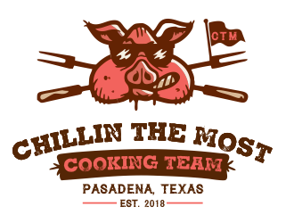 Chillin The Most Cooking Team logo design by aldesign