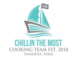 Chillin The Most Cooking Team logo design by ROSHTEIN