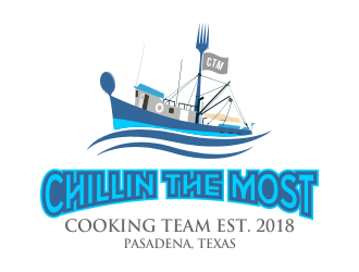Chillin The Most Cooking Team logo design by ROSHTEIN