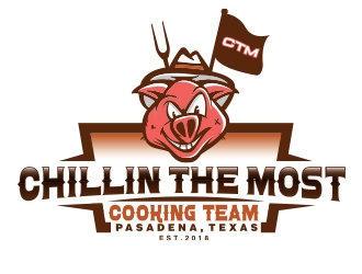Chillin The Most Cooking Team logo design by Eliben