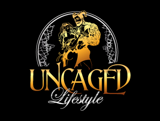 Uncaged Lifestyle logo design by ARALE
