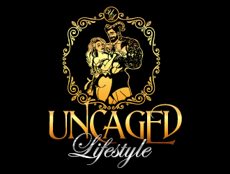 Uncaged Lifestyle logo design by ARALE