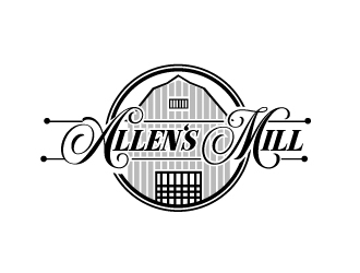 Allens Mill logo design by usashi