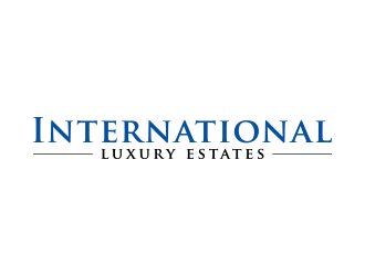 International Luxury Estates logo design by lexipej