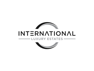 International Luxury Estates logo design by alby