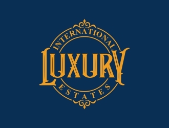 International Luxury Estates logo design by b3no