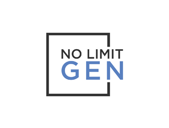 No Limit Gen logo design by johana