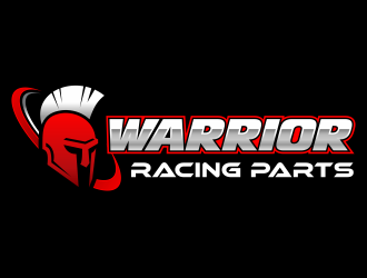 warrior racing parts logo design by ingepro