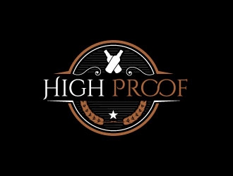 High Proof logo design by uttam