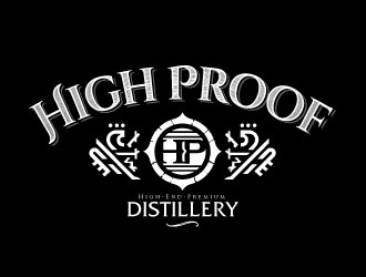 High Proof logo design by sanworks
