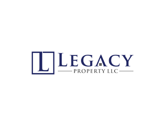 legacy property llc logo design by johana