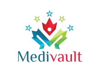Medivault logo design by sanu