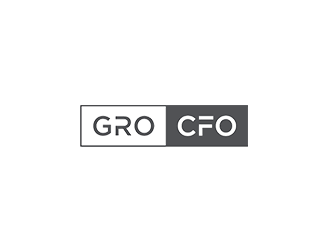 groCFO logo design by blackcane