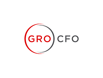 groCFO logo design by blackcane