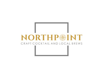 Northpoint (tag line, Craft Cocktail and Local Brews) logo design by ndaru