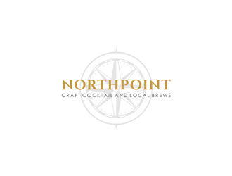 Northpoint (tag line, Craft Cocktail and Local Brews) logo design by ndaru