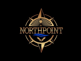 Northpoint (tag line, Craft Cocktail and Local Brews) logo design by uttam