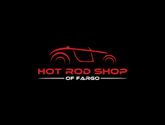 Hot Rod Shop of Fargo logo design by johana