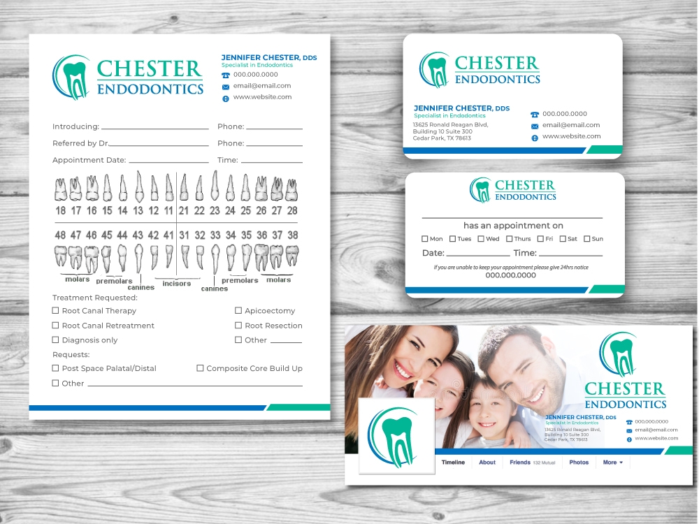 Chester Endodontics logo design by jaize