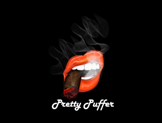 Pretty Puffer logo design by jaize