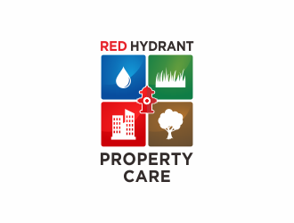 Red Hydrant Property Care logo design by huma