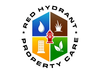 Red Hydrant Property Care logo design by daywalker