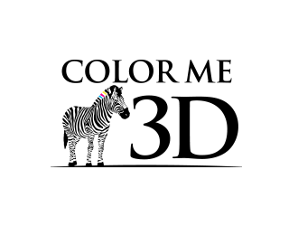 Color Me 3d logo design by BeDesign