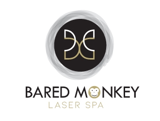 Bared Monkey Laser Spa logo design by Suvendu