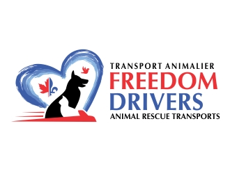 Freedom Drivers Animal Rescue Transports logo design by ruki