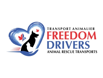 Freedom Drivers Animal Rescue Transports logo design by ruki
