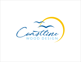 Coastline Wood Design logo design by catalin