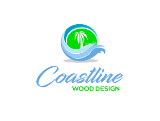 Coastline Wood Design logo design by PRN123
