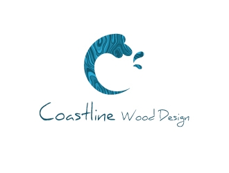 Coastline Wood Design logo design by savvyartstudio
