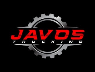 Javos Trucking logo design by daywalker