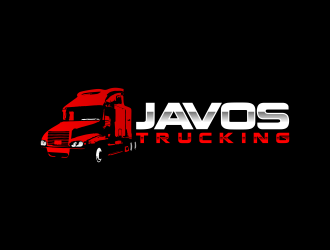 Javos Trucking logo design by imagine