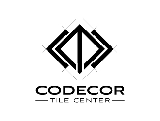 Codecor Tile Center logo design by zakdesign700