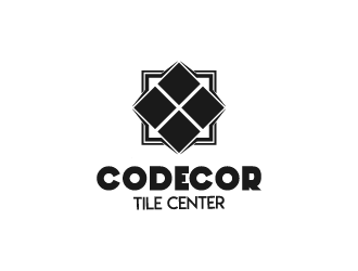Codecor Tile Center logo design by fastsev