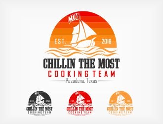 Chillin The Most Cooking Team logo design by WoAdek