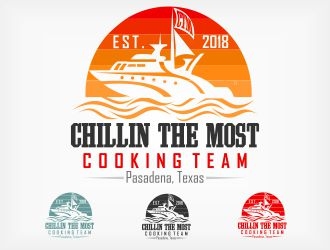 Chillin The Most Cooking Team logo design by WoAdek