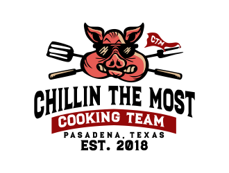 Chillin The Most Cooking Team logo design by gcreatives