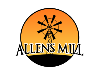 Allens Mill logo design by JessicaLopes