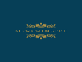 International Luxury Estates logo design by menanagan