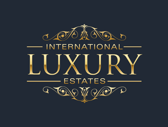 International Luxury Estates logo design by kunejo