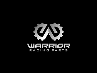 warrior racing parts logo design by hole