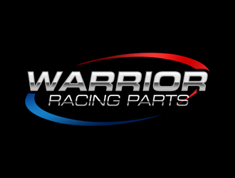 warrior racing parts logo design by kunejo