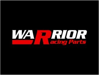 warrior racing parts logo design by 48art