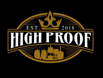 High Proof logo design by DreamLogoDesign