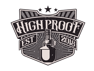 High Proof logo design by DreamLogoDesign