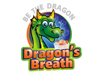Dragon’s Breath / Be the dragon logo design by prodesign