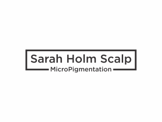 Sarah Holm    Scalp MicroPigmentation logo design by hopee